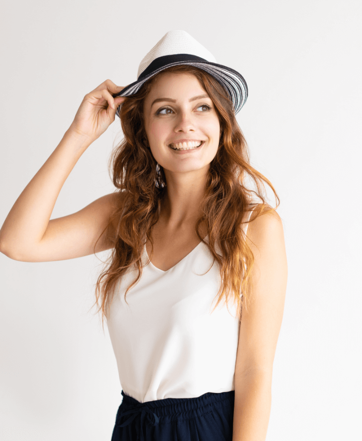 Dámske tričko na ramienka