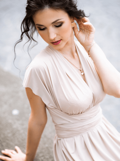 Čierne dámske šaty